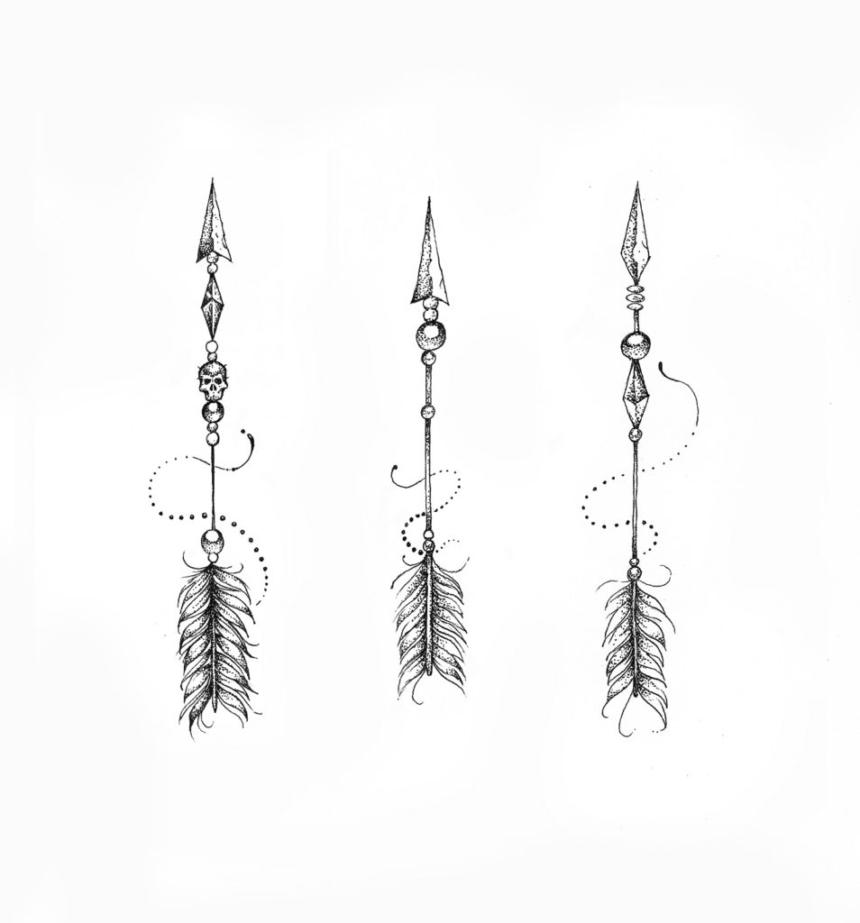 Flèches ornementales